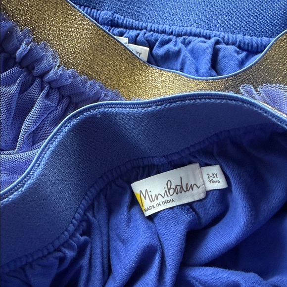 Boden Unicorn Tulle Skirt with Gold Waistband - Picture 5 of 7